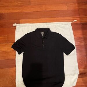 H&M Men's Black Polo Shirt